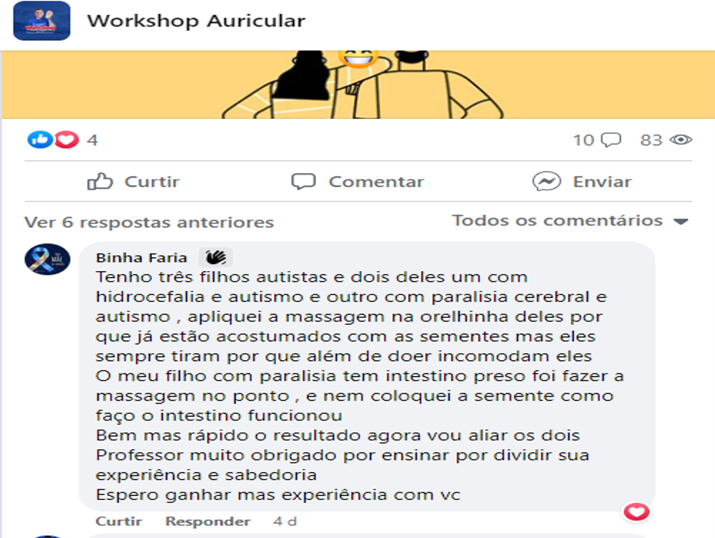 Depoimento real de aluno sobre Massagem Auricular Terapêutica 5